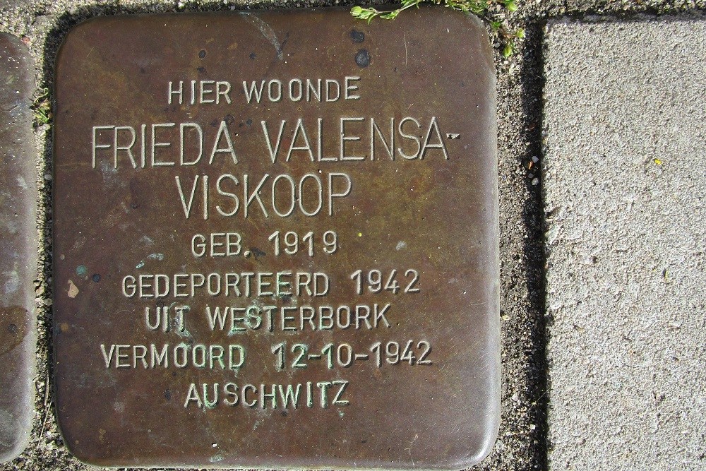 Stolpersteine Transvaalstraat 92 #3