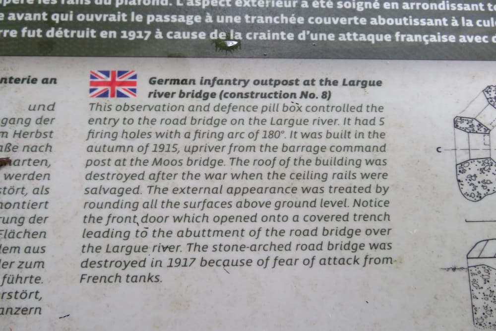 German Observation Post Mooslargue #2