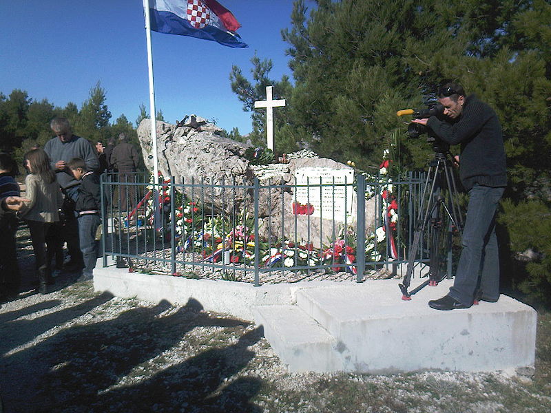 Monument Gesneuvelde Kroatische Verdedigers Dubrovnik #1