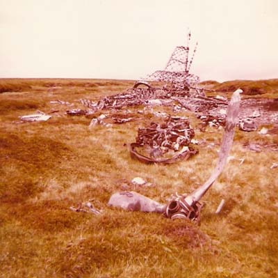 Crash Site & Wreckage Wellington Bomber Tom Titlach