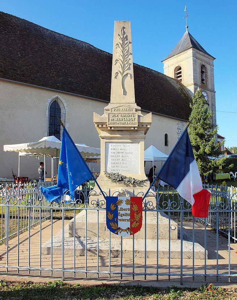 Oorlogsmonument Marsangy