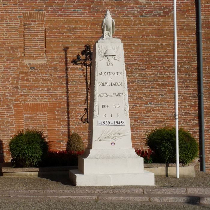 Monument Eerste Wereldoorlog Drémil-Lafage #1