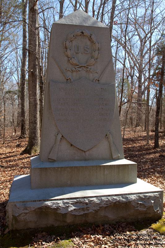 Monument 15th, 16th and 19th Regular Army Infantry