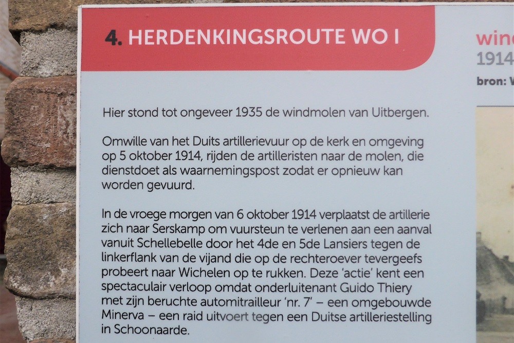 Herdenkingsroute 100 jaar Groote Oorlog - Informatiebord 4 #3