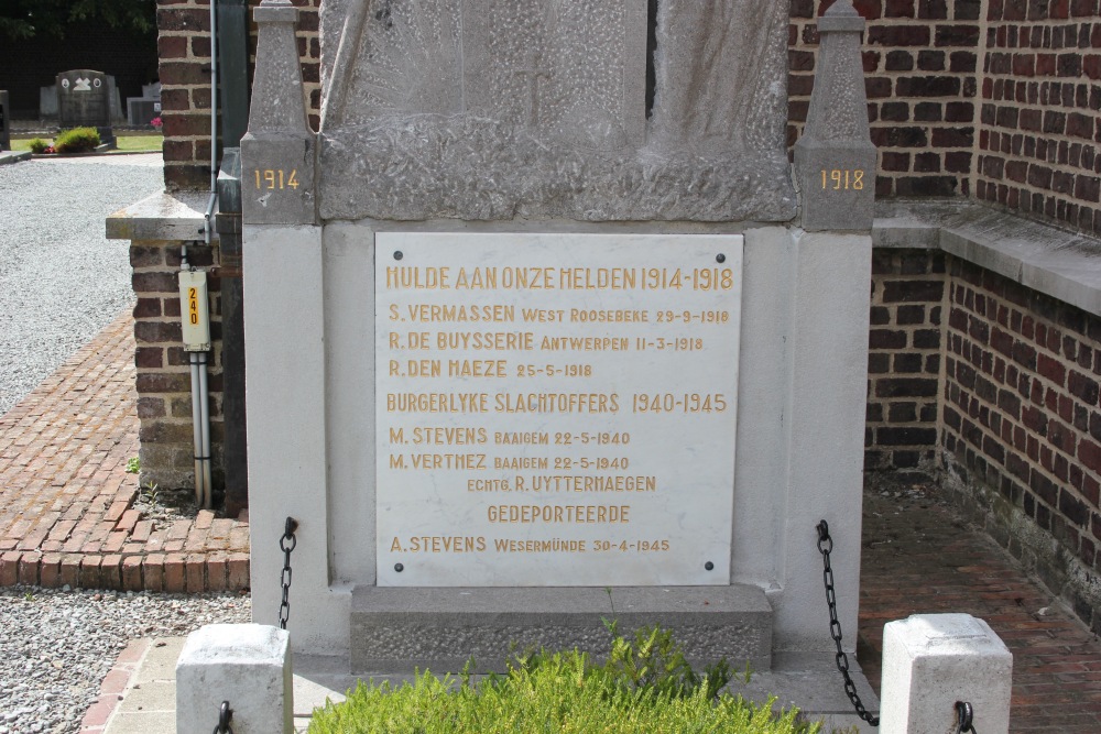 Oorlogsmonument Baaigem #3