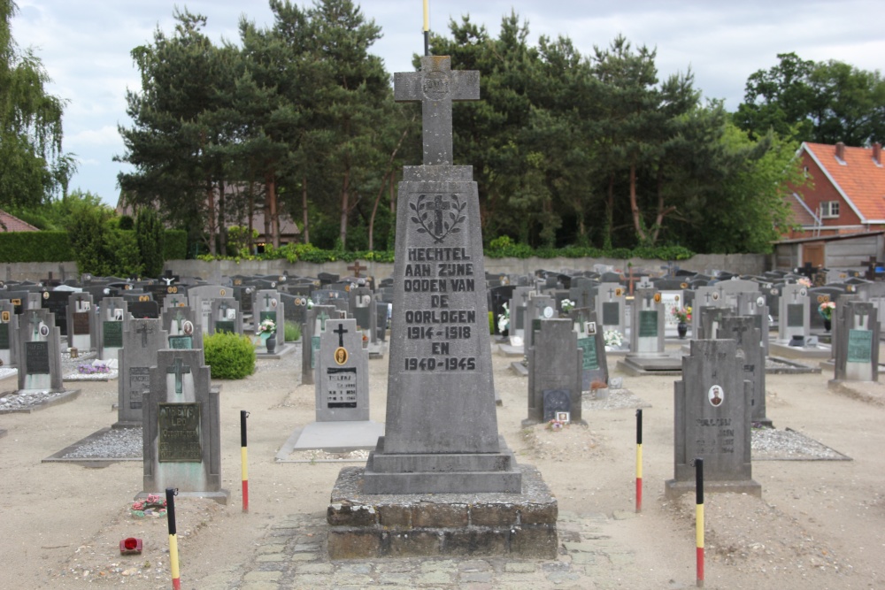 Oorlogsmonument Begraafplaats Hechtel	