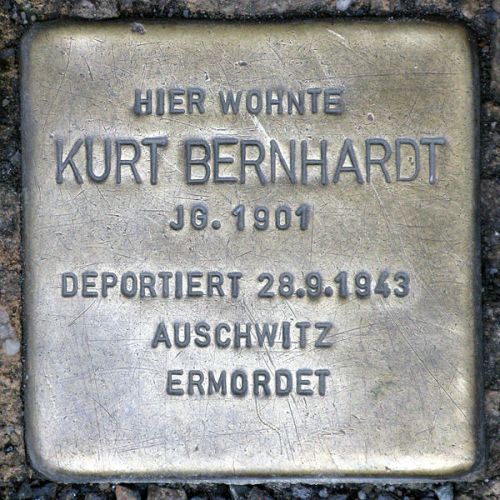 Stolperstein Ackerstraße 14-15