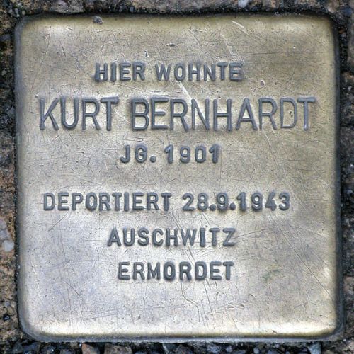 Stolperstein Ackerstrae 14-15