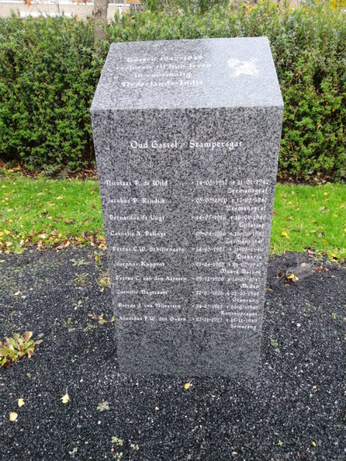 DutchIndies Memorial Oud Gastel Oud Gastel
