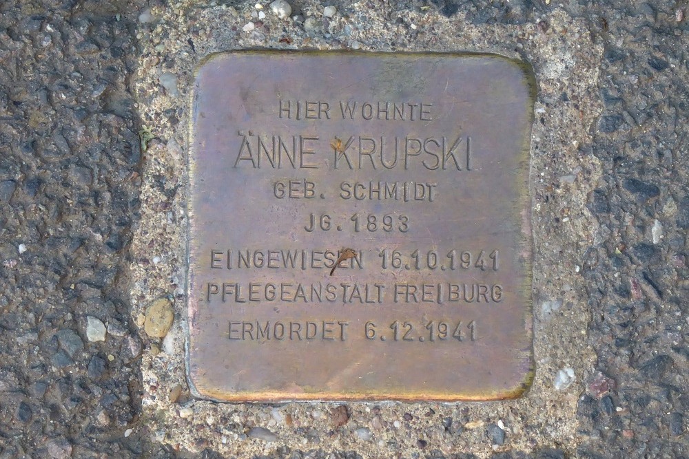 Stolperstein Hermesstrae 6 #1