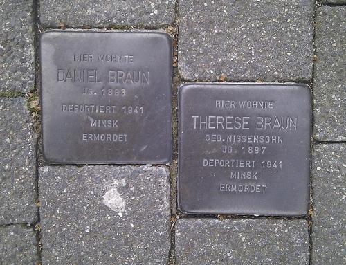 Stolpersteine Kirchenstrae 21 #1