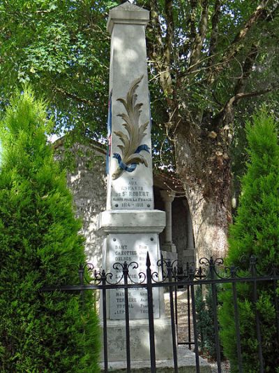 Oorlogsmonument Saint-Robert