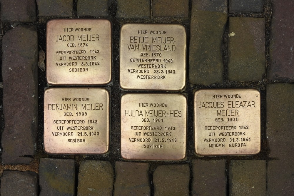 Stolpersteine Kortendijk 18 (was voorheen nr. 20)