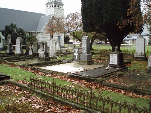 Oorlogsgraf van het Gemenebest Prebbleton Aglican Churchyard #1