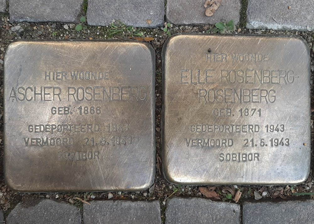 Stolpersteine Molenbeekstraat 12 #4