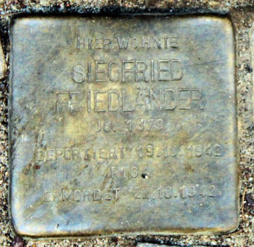 Stolpersteine Helmstedter Straße 10 #3