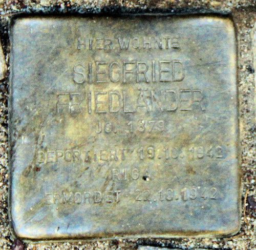 Stolpersteine Helmstedter Strae 10 #3