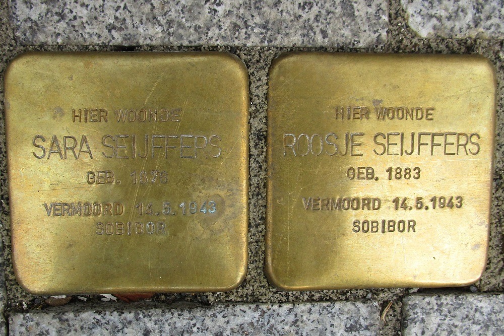 Stolpersteine Vughterstraat 9 #2