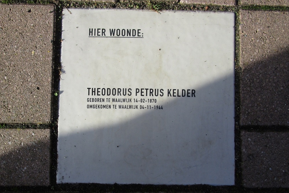 Memorial Stone Sint Crispijnstraat 100