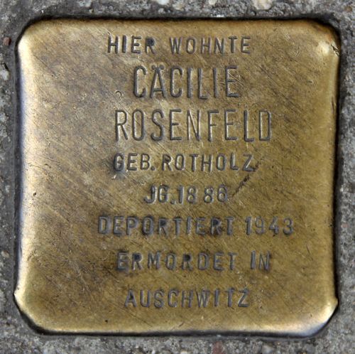 Stolpersteine Samariterstrae 1 #2