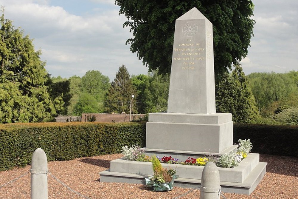 Oorlogsmonument Wavrechain-sous-Faulx