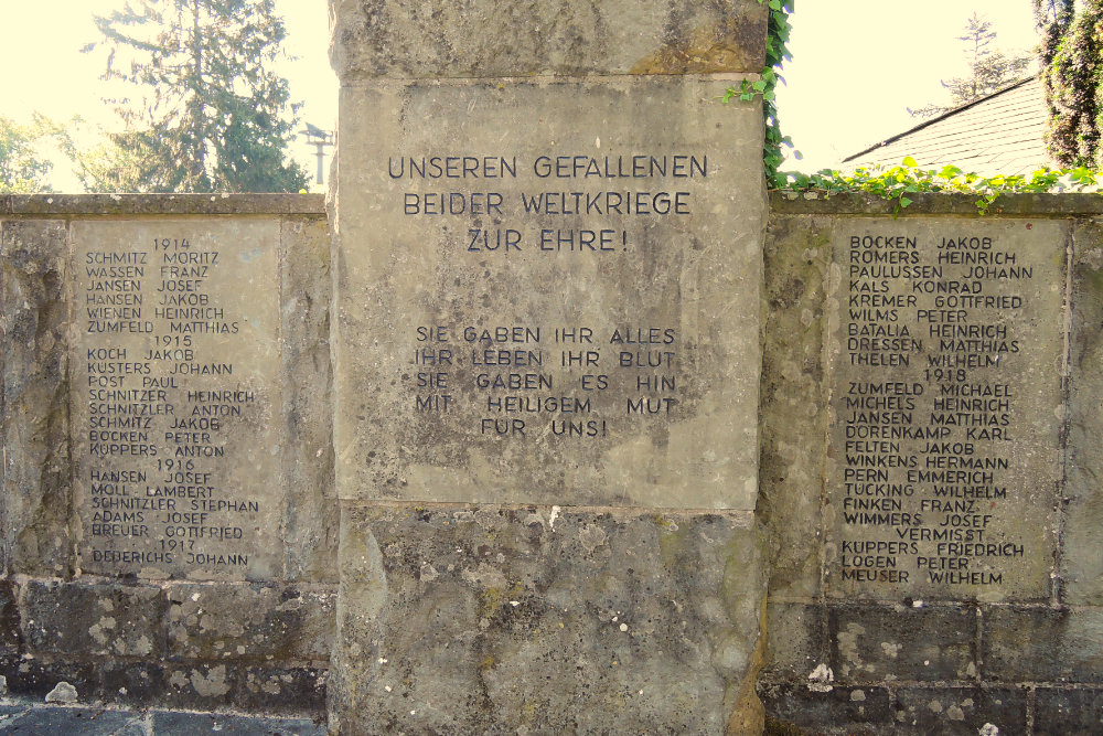 Oorlogsmonument Kleingladbach #2