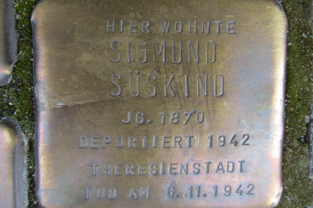 Stolpersteine Gutenbergstrae 50 #2