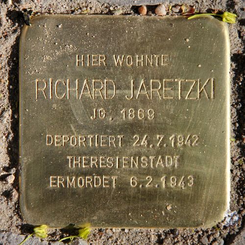 Stolperstein Duisburger Strae 2