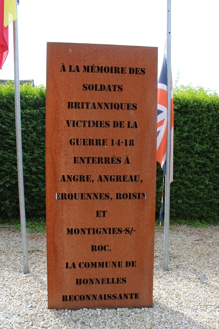 Brits Monument Eerste Wereldoorlog Honnelles #4