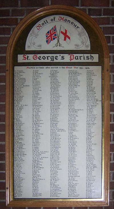 Erelijst St. Thomas & George's Church #2