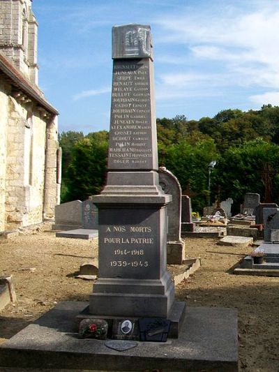 Oorlogsmonument Saint-Vaast-de-Longmont #1