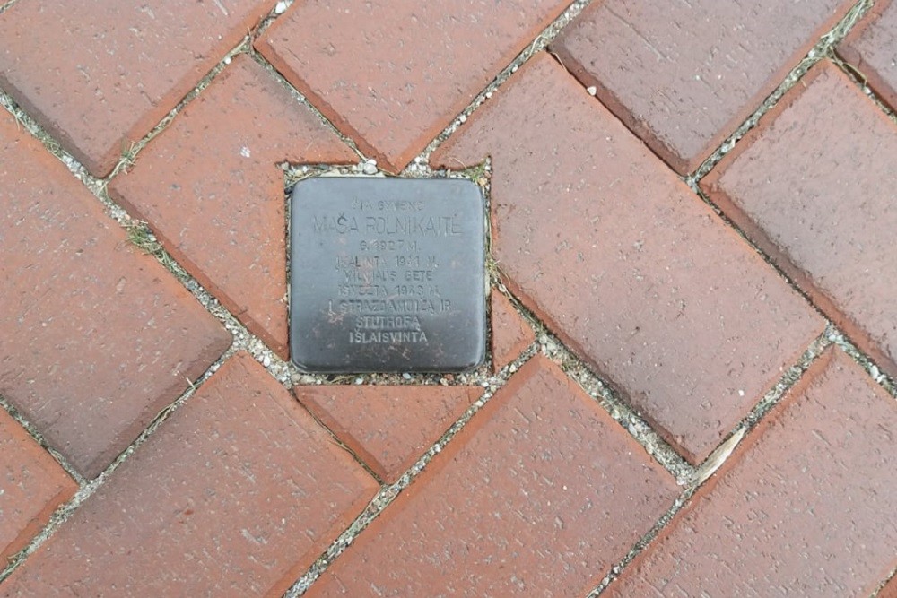 Stolperstein Laisvės al. 11