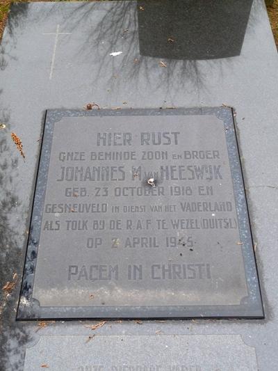 Dutch War Grave St Paulus Cemetery #3