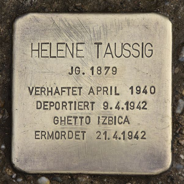 Stolperstein Rmerstrae