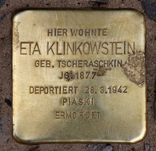 Stolperstein Nehringstrae 8