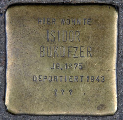 Stolpersteine Graefestrae 3 #2