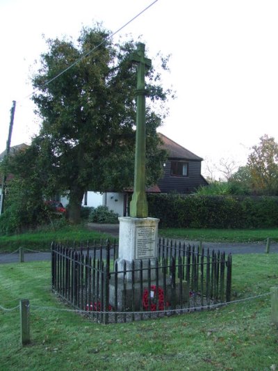 Oorlogsmonument Little Horkesley