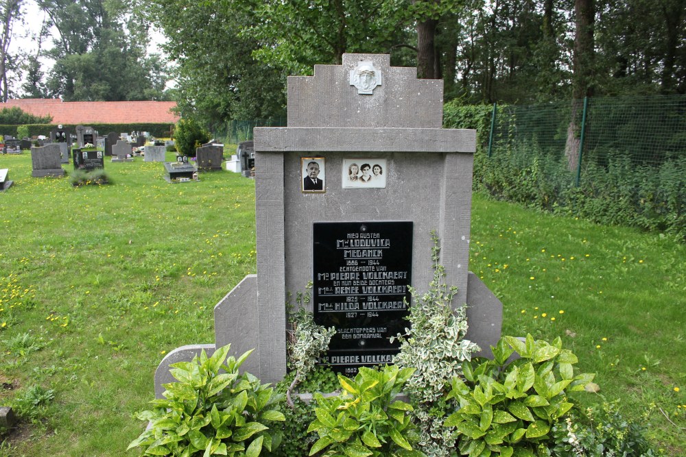 Belgische Oorlogsgraven Merelbeke #1