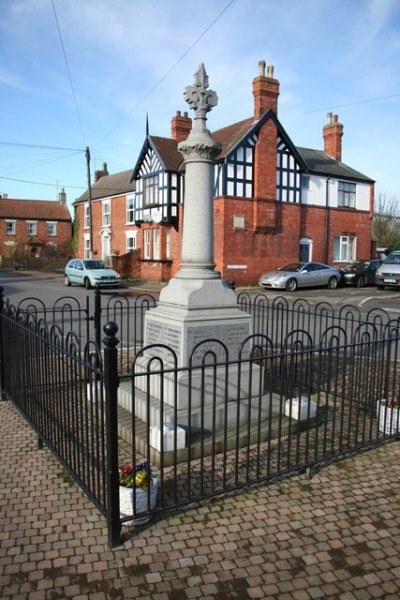 Oorlogsmonument Billinghay #1