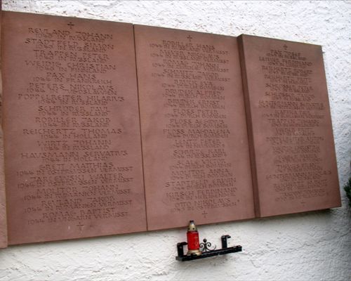 War Memorial Mrlenbach #5