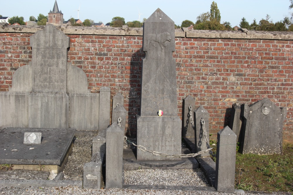 Belgisch Oorlogsgraf Avernas-Le-Bauduin