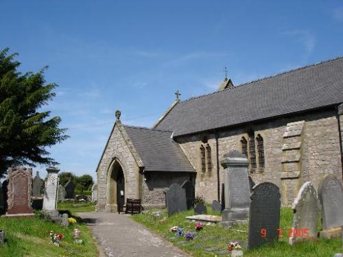 Commonwealth War Graves St. Cynfran Churchyard #1
