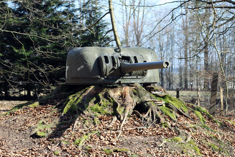 Sherman Turret Bastogne