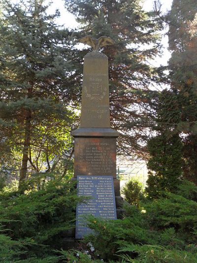 War Memorial Werenzhain #1