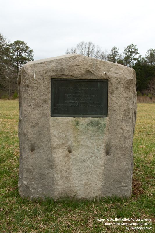 38th Indiana Infantry Marker #1