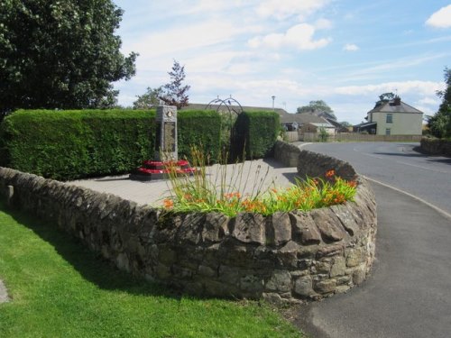 Oorlogsmonument Shilbottle #1