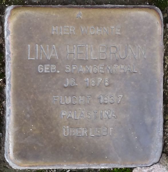 Stumbling Stones Fleischgasse 1A #3