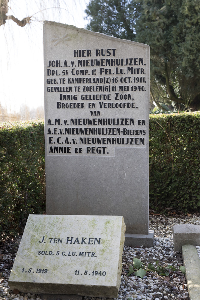 Nederlandse Oorlogsgraven Algemene Begraafplaats Zoelen #3