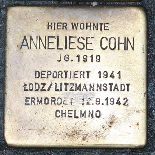 Stolpersteine Schwanenstraße 26