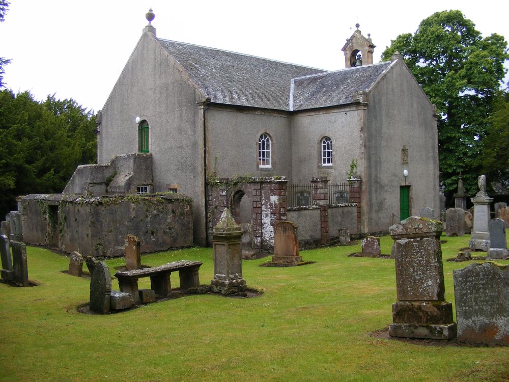 Commonwealth War Grave Kirkmichael Parish Churchyard #1
